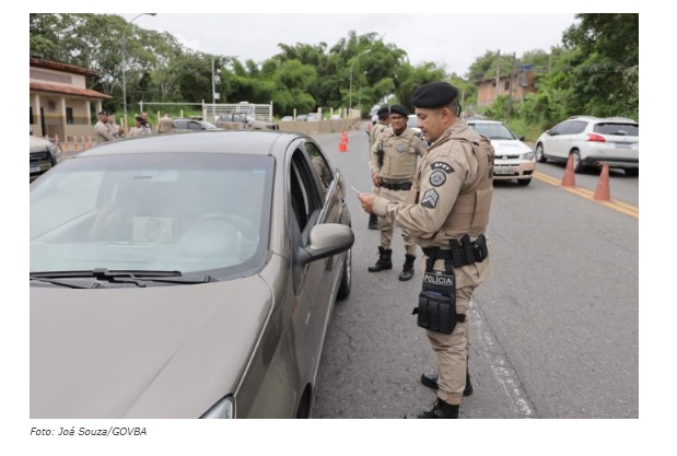 Operação Rodovia Segura contará com 460 policiais rodoviários da Bahia durante os seis dias de Carnaval