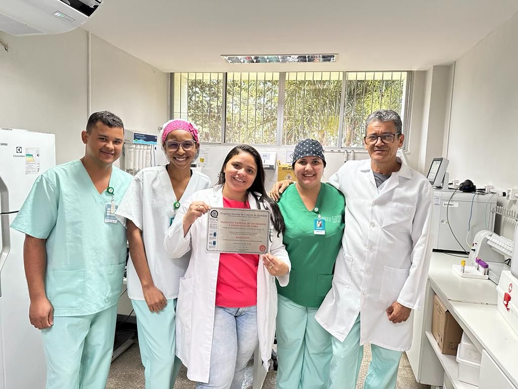 *UPA Estadual de Feira de Santana recebe certificação nacional pela qualidade das analises clinicas laboratoriais em 2023*