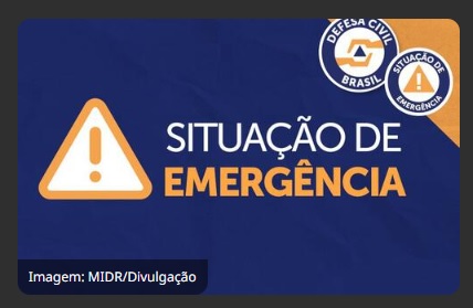Desastres: reconhecida situação de emergência em 21 municípios de 10 estados