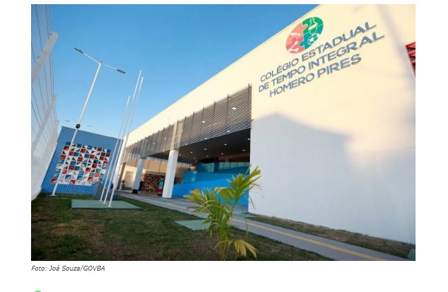 Em Prado, Governo da Bahia inaugura mais uma escola de tempo integral e obras de infraestrutura