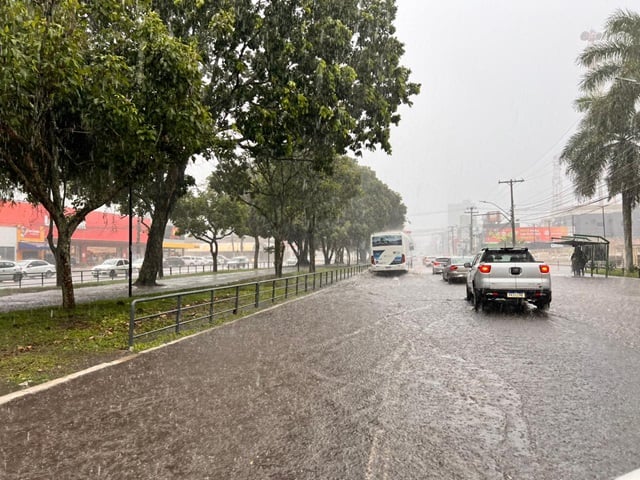 Previsão do tempo indica chuva e frio até sábado