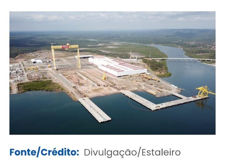 Retomada do Estaleiro Enseada em Maragogipe potencializa indústria naval baiana e geração de emprego