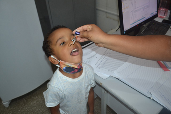 Sábado é dia de vacinação contra Poliomielite e a Multivacinação